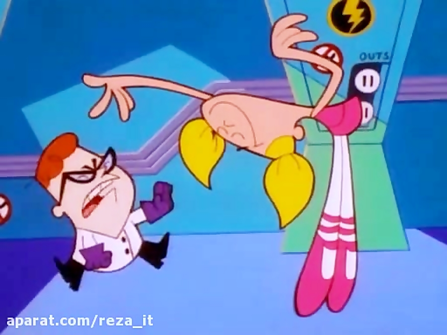 انیمیشن آزمایشگاه دکستر Dexter's Laboratory - قسمت 1